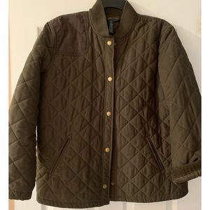 Ralph Lauren Ladies 1X mid weight quilted jacket